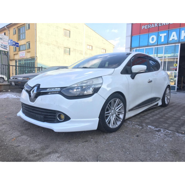 Renault Clio 4 Ön Tampon Eki -  Fiber Boyasız - 3