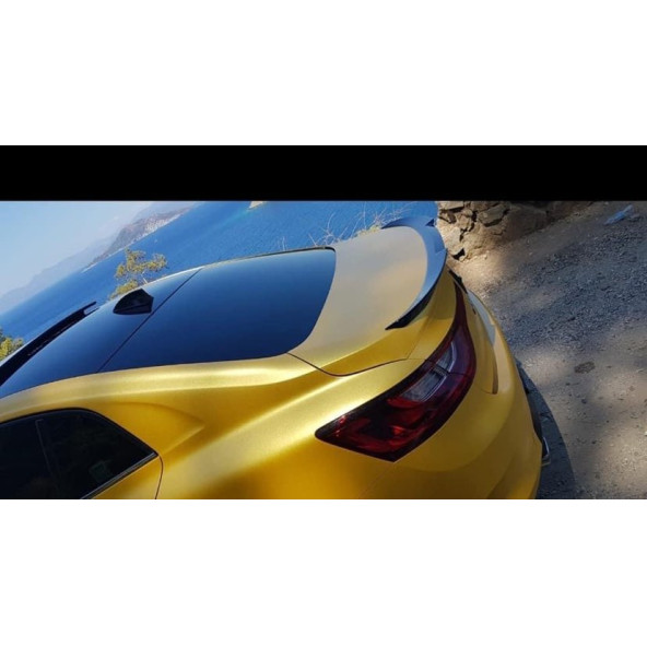 Renault Megane 4 Uyumlu Yarasa Spoiler Fiber Boyasız - 2