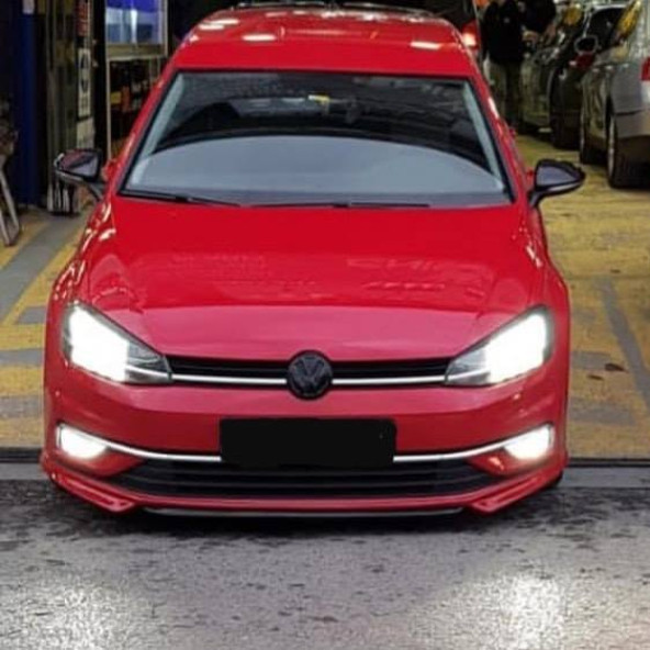 Vw Golf 7.5 Ön Tampon Eki - Fiber - Boyasız