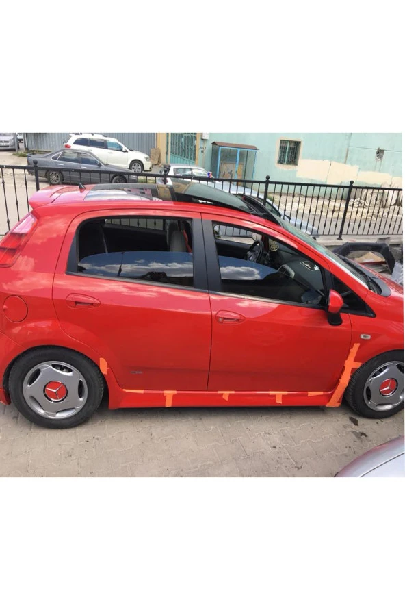 Fiat Punto Uyumlu Yan Marşpiyel Takımı Boyasız