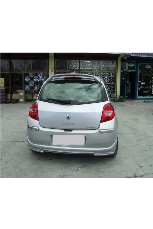 Renault Clio 3 Spoiler - Fiber - Boyasız - Makyajsız Kasa