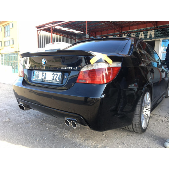 Bmw E60 Uyumlu Yarasa Spoiler Fiber Boyasız