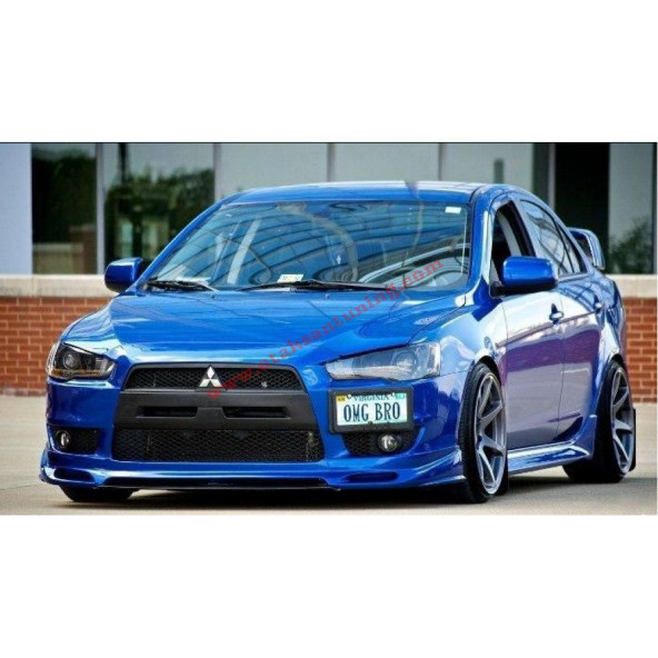 Mitsubishi Lancer Ön Tampon Eki - Fiber - Boyasız