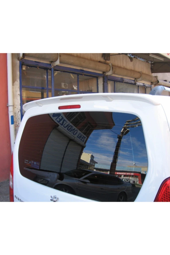 Peugeot Partner Tepee Spoiler- Fiber- Uyumlu Boyasız ürün görseli 1