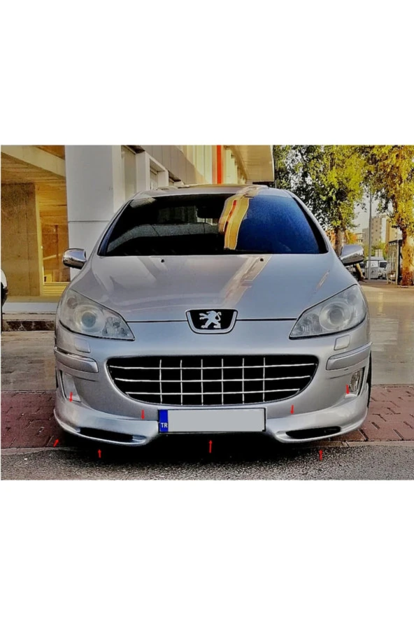 Peugeot 407 Ön Tampon Eki - Fiber -boyasız