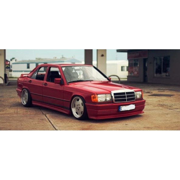 Mercedes W201 190 Ön Tampon Eki - Fiber - Boyasız