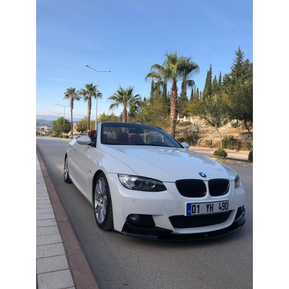 Bmw E92 Ön Tampon Eki - Fiber - Boyasız