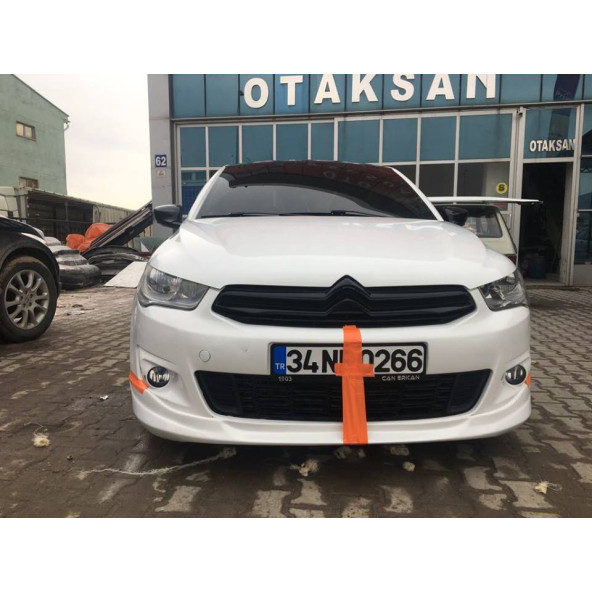 Citroen C Elysee Ön Tampon Eki - Fiber - Boyasız