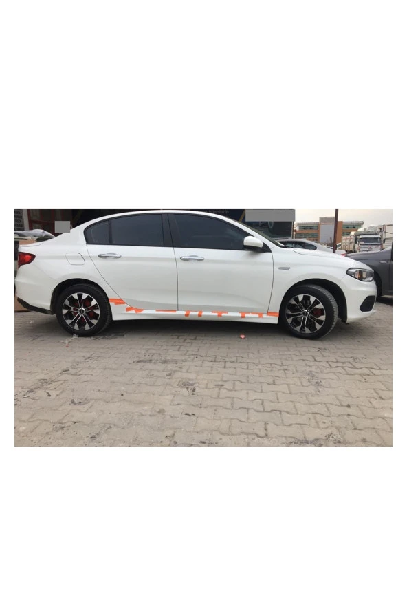 Fiat Egea Yan Marşpiyel Takımı - Fiber - Boyasız