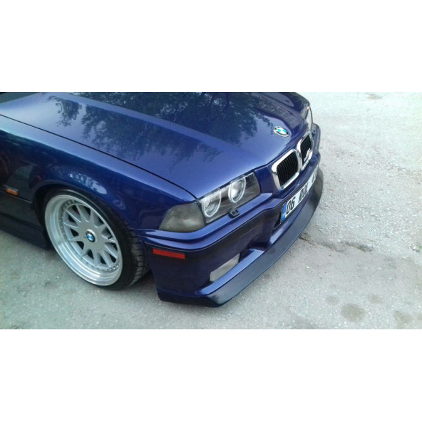 Bmw E36 Ön Lip - Plastik - Parlak Siyah ürün görseli 1