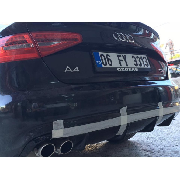 Audi A4 B8 Difüzör - (sol Çıkış) Fiber - Boyasız