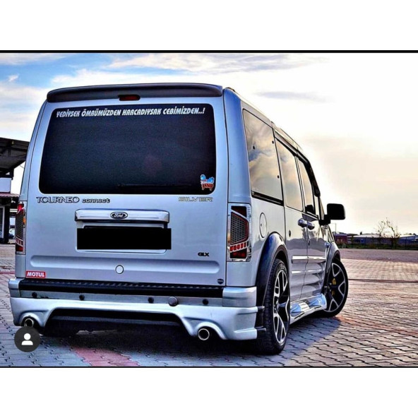 Ford Connect Arka Tampon Eki - Fiber - Boyasız Uyumlu