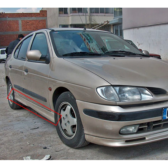 Renault Megane 1 Yan Marşpiyel Takımı - Plastik