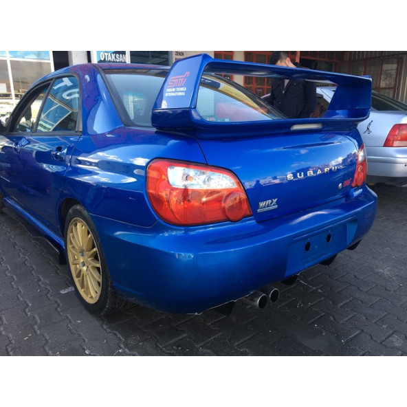 Subaru Impreza Sti Spoiler - Fiber - Boyasız - Resim 2