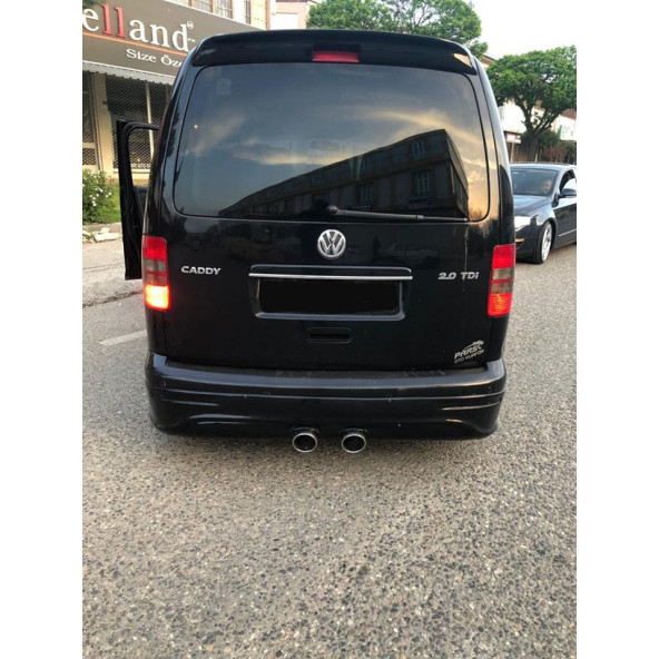 Vw Caddy r32 Arka Tampon Eki (2004-2014) Fiber - Boyasız