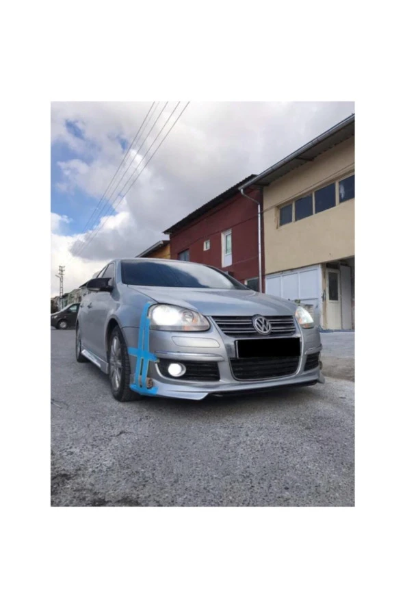 Vw Jetta Mk5 Ön Tampon Eki - Fiber - Boyasız