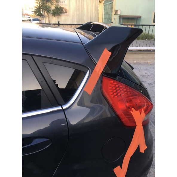 Fiesta Rs Spoiler - Fiber - Boyasız - 3