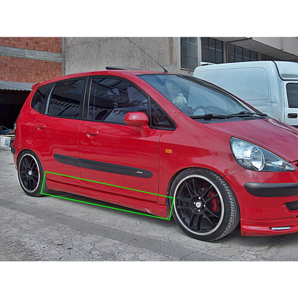 Honda Jazz Yan Marşpiyel Takımı - Fiber - Boyasız ürün görseli 1