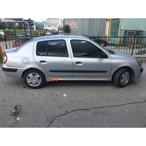 Renault Clio 2 Yan Marşpiyel Takımı - Plastik - 2