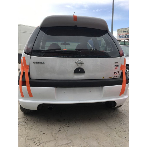 Opel Corsa C Arka Tampon Eki - Fiber - Boyasız ürün görseli 1