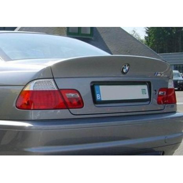 Bmw E46 Csl Spoiler ( 4 Kapı) Plastik - Parlak Siyah