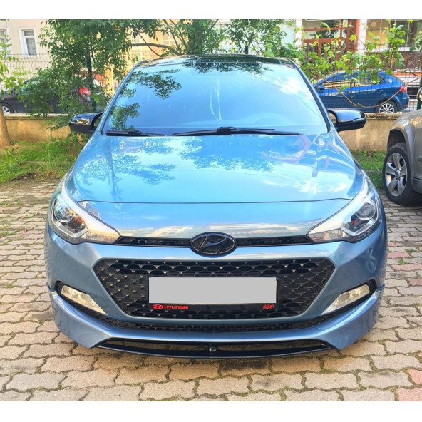 Hyundai I20 Uyumlu Ön Tampon Eki 2015-2017 Fiber Boyasız