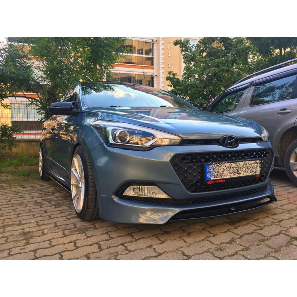 Hyundai I20 Uyumlu Ön Tampon Eki 2015-2017 Fiber Boyasız - 3