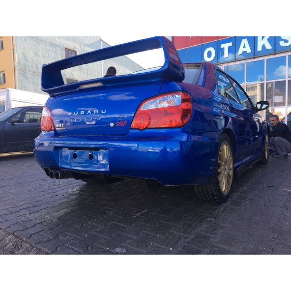 Subaru Impreza Sti Uyumlu Spoiler - Fiber Boyasız - 2