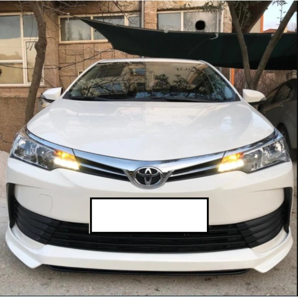 Toyota Corolla Ön Tampon Eki (2016-2018) - Fiber - Boyasız