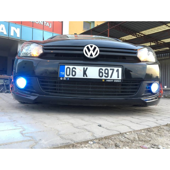 Vw Golf 6 Ön Tampon Eki - Fiber Boyasız - 3