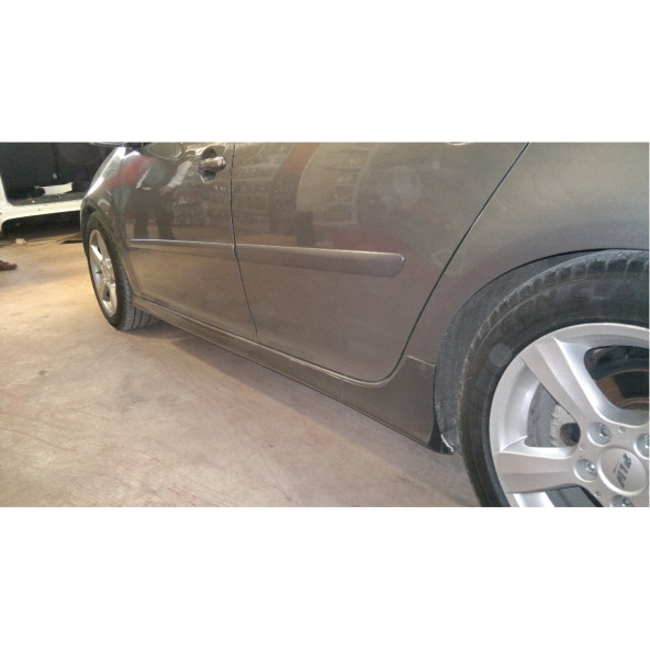 Vw Golf 6 Gti Yan Marşpiyel Takımı - Plastik - Parlak Siyahg - 2