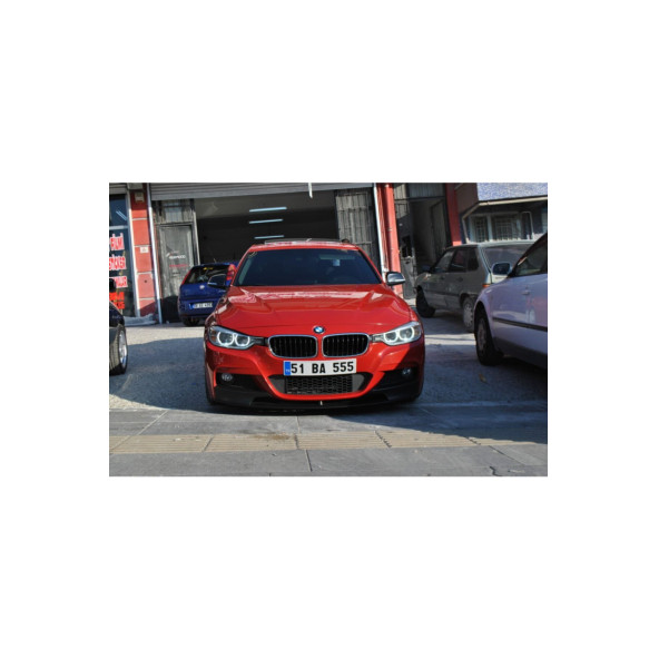 Bmw F30 Ön Tampon Eki - Plastik - Parlak Siyah