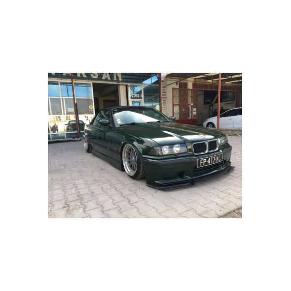Bmw E36 Gtr Ön Lip - Plastik - Parlak Siyah - 2