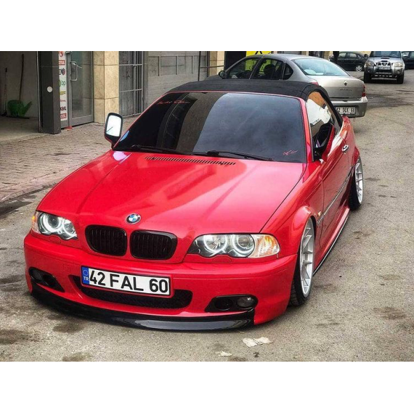 Bmw E46 Ön Lip - (CSL MODELİ) Parlak Siyah