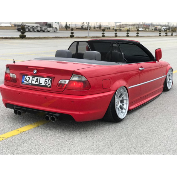 Bmw E46 M Difüzör - Plastik - Parlak Siyah - 2
