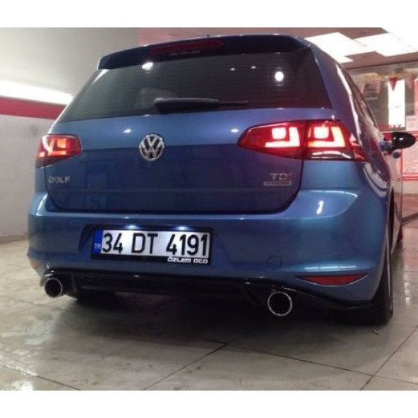 Vw Golf 7 Difüzör - Plastik - Parlak Siyah - 2