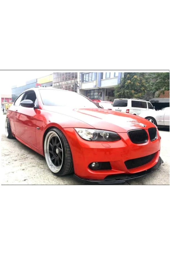 Bmw E92 Ön Lip - Plastik - Parlak Siyah