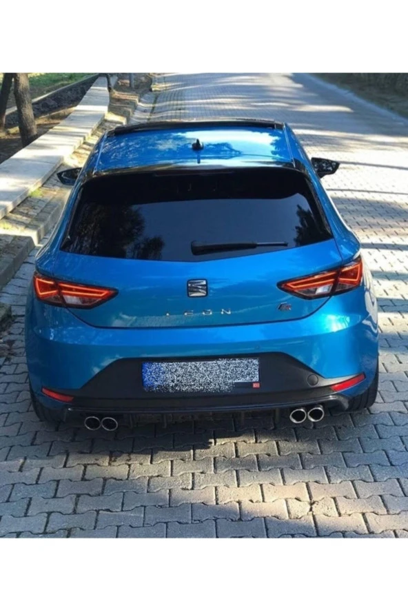 Seat Leon Fr Difüzör - Parlak Siyah - Plastik - (2013-2016)