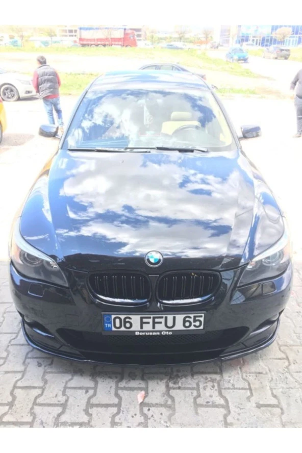 Bmw E60 Ön Lip - (m Tampon) Plastik - Parlak Siyah