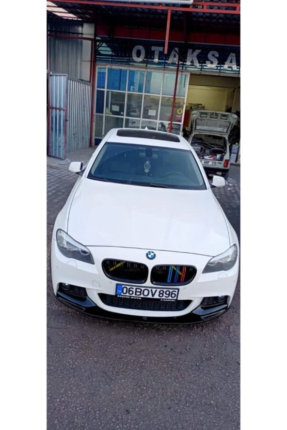 Bmw F10 Ön Tampon Eki - Plastik - Parlak Siyah - 2