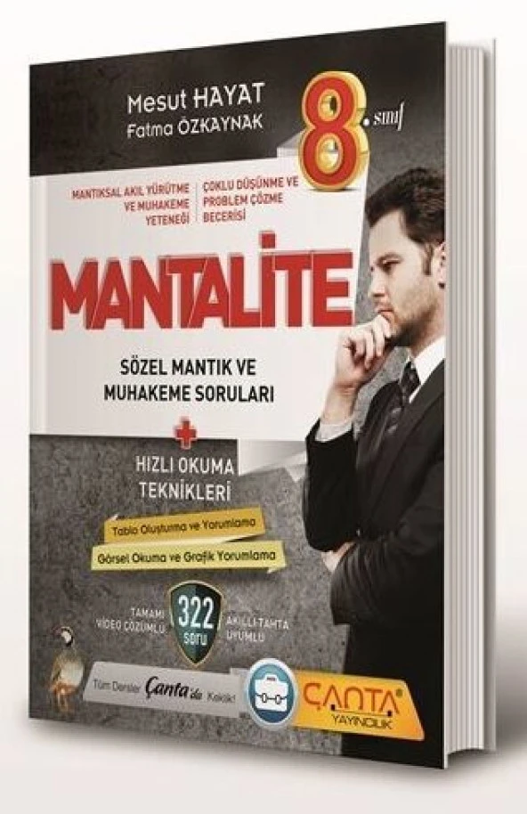 Çanta Yayınları 8. Sınıf Sözel Mantık ve Muhakeme Mantalite