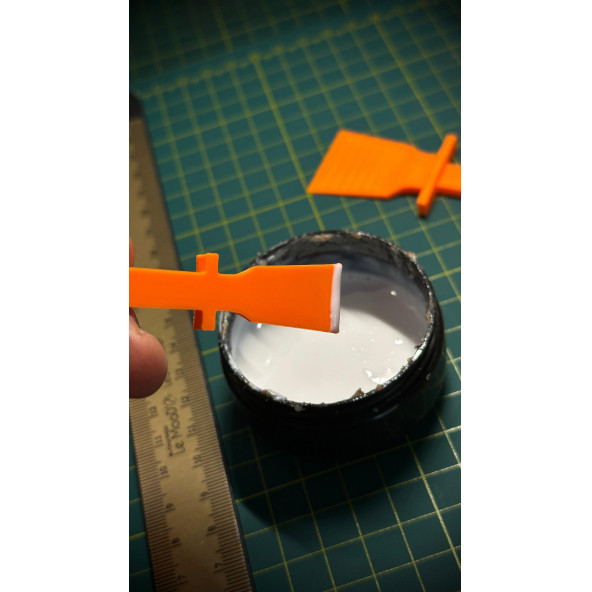 LeMoodO 2 li Yapıştırıcı Sürme Spatulası  Deri El Aletleri - 4