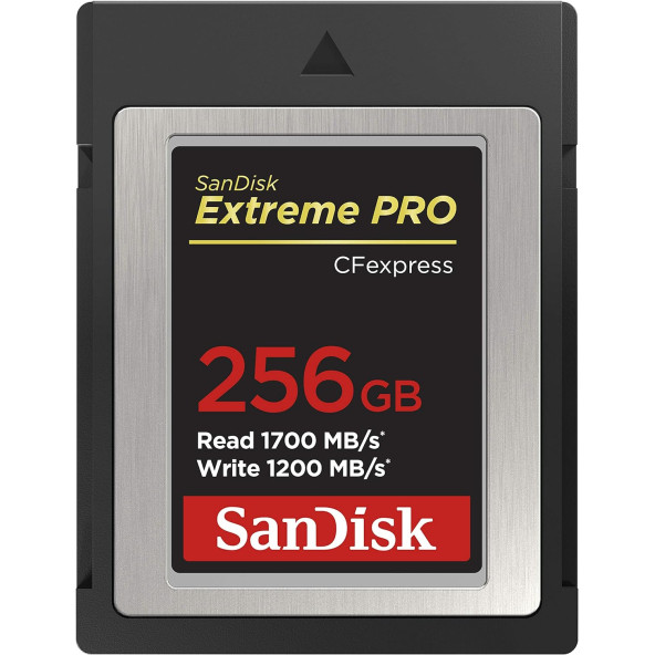SanDisk Extreme Pro 256 GB 1700 MB/s SDCFE-256G-GN4NN CFexpress Kart - 1