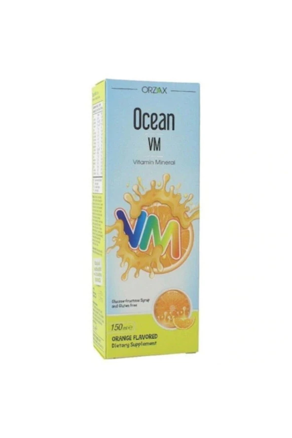 Ocean Vm Portakal Aromalı Şurup 150 ml ürün görseli
