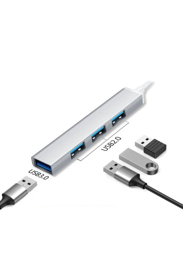 TrkTech USB 3.0 HUB 4 Girişli Usb Çoğaltıcı Usb 3.0 Hub 4 Ports - Resim 2