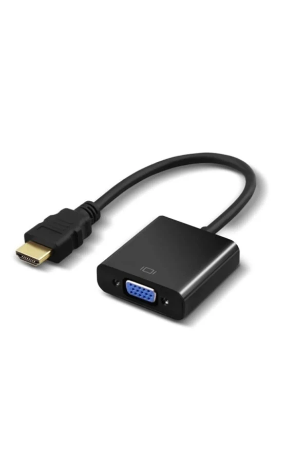 TrkTech Hdmi To Vga Çevirici Dönüştürücü Monitör Kablosu - 2