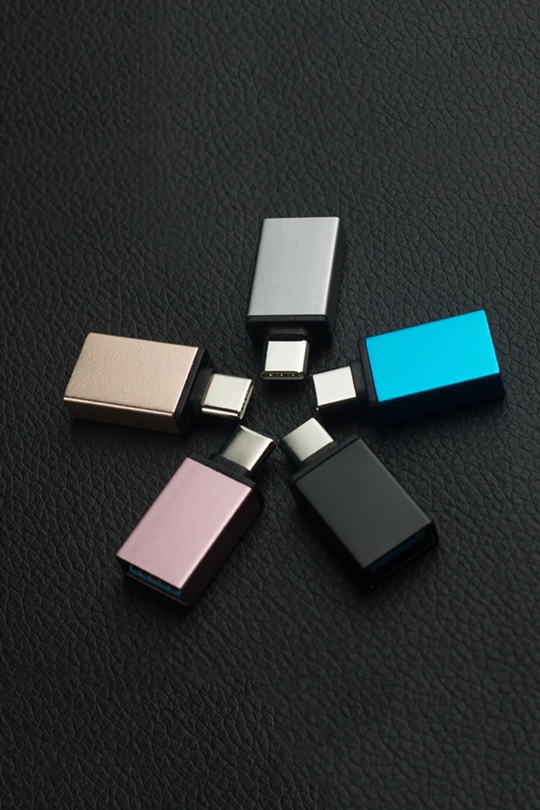 TrkTech Type-c To Usb 3.0 (YÜKSEK HIZLI) Veri Aktarımı Otg Çevirici Dönüştürücü Adaptör - 7