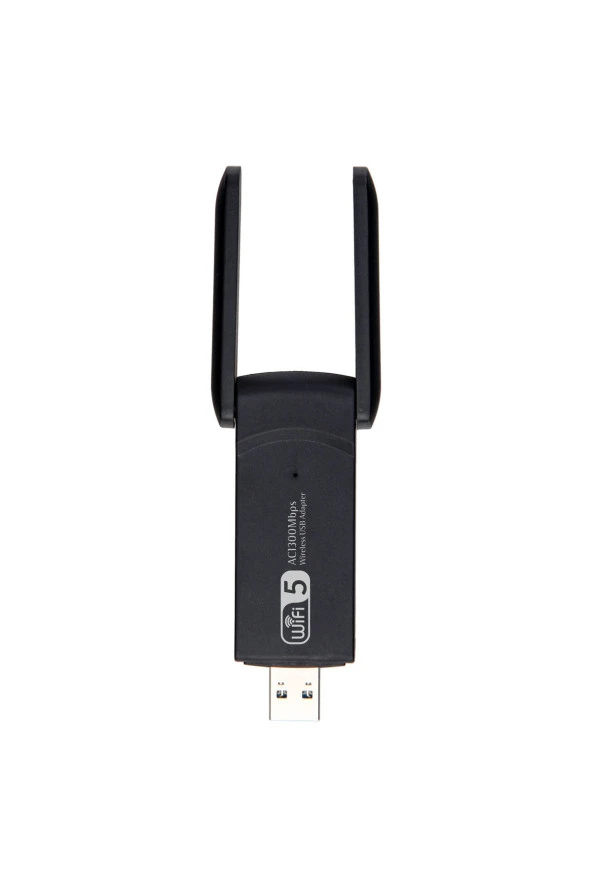 TrkTech Çift Antenli Ac1300 Mbps Dual Band Usb 3.0 Adaptör Kablosuz Wifi Adaptörü - 4