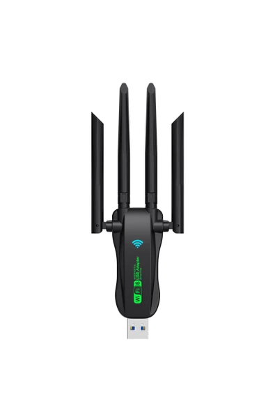 4 Antenli Çift Bant Kablosuz Wireless Adaptörü USB 3.0 AX900+BT5.4 - Resim 2