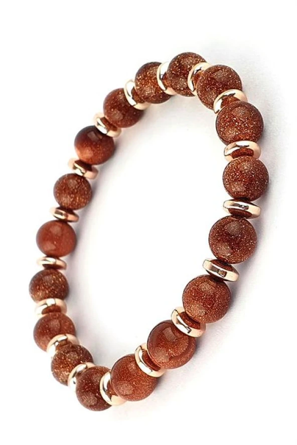 Yıldız Taşlı El İşi Doğal Taş Bileklik ürün görseli